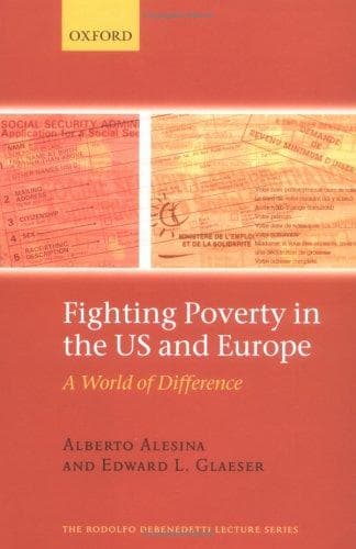 Cover of Fighting poverty in the US and Europe by Alberto Alesina