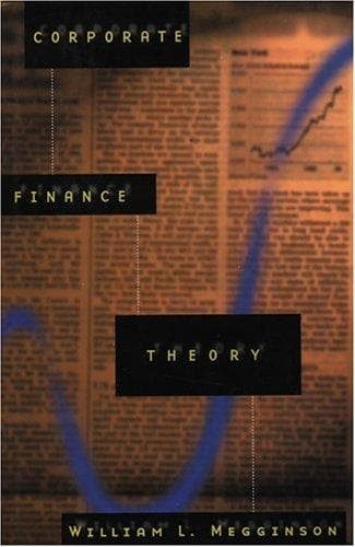 Cover of Corporate finance theory by William L. Megginson