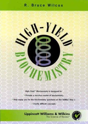 Cover of High-yield biochemistry by R. Bruce Wilcox