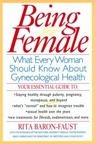 Cover of Being Female by Rita Baron-Faust