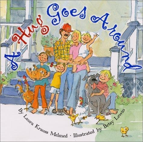 Cover of A hug goes around by Laura Krauss Melmed