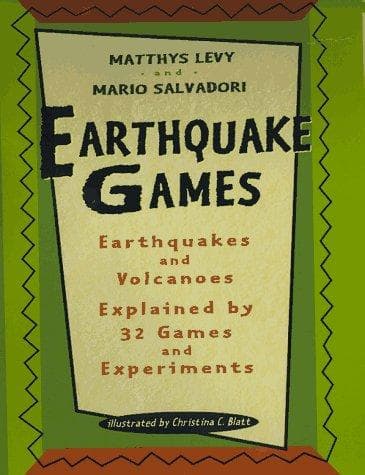 Cover of Earthquake games by Matthys Levy