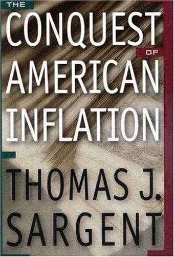 Cover of The conquest of American inflation by Thomas J. Sargent