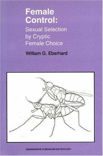 Cover of Female control by William G. Eberhard