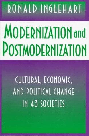 Cover of Modernization and postmodernization by Ronald Inglehart