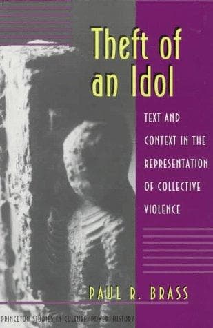 Cover of Theft of an idol by Brass, Paul R