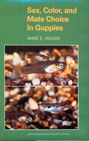 Cover of Sex, color, and mate choice in guppies by Anne E. Houde
