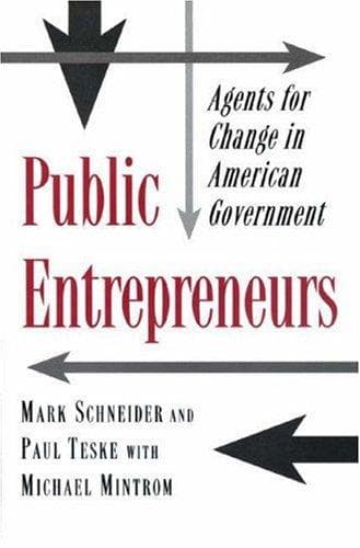 Cover of Public entrepreneurs by Schneider, Mark