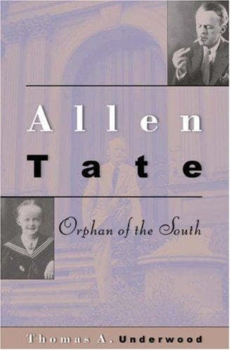 Cover of Allen Tate by Thomas A. Underwood