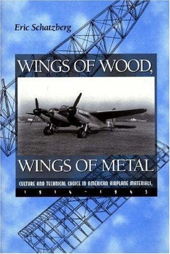 Cover of Wings of wood, wings of metal by Eric Schatzberg