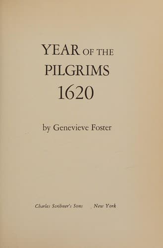 Cover of Year of the Pilgrims, 1620 by Genevieve Foster