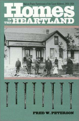 Cover of Homes in the Heartland by Fred W. Peterson