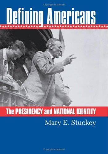 Cover of Defining Americans by Mary E. Stuckey