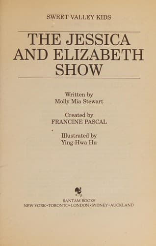Cover of The Jessica and Elizabeth Show by Molly Mia Stewart