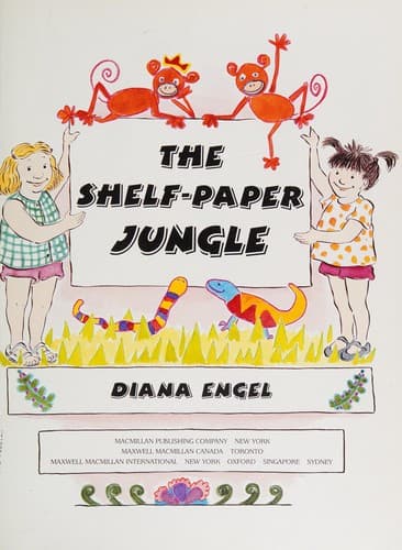 Cover of The shelf-paper jungle by Diana Engel