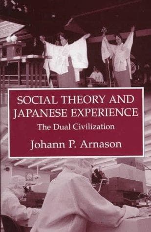 Cover of Social theory and Japanese experience by Jóhann Páll Árnason
