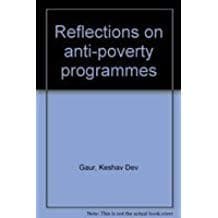 Cover of Reflections on anti-poverty programmes by Keshav Dev Gaur