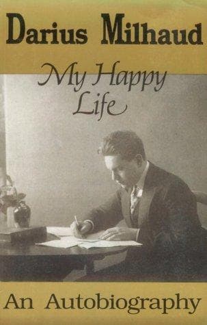 Cover of My happy life by Darius Milhaud