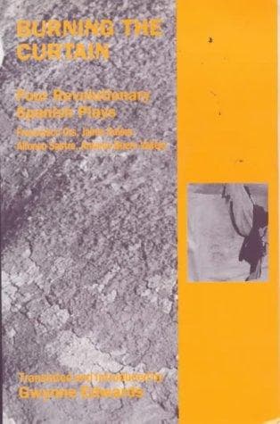 Cover of Burning the Curtain by Gwynne Edwards