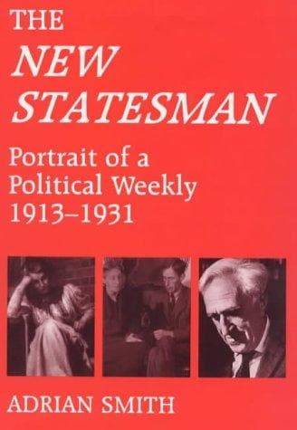 Cover of The New Statesman by Adrian Smith