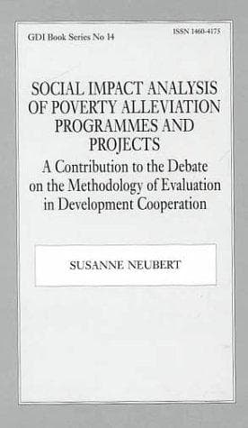 Cover of Social Impact Analysis of Poverty Alleviation Programmes and Projects by Susanne Neubert