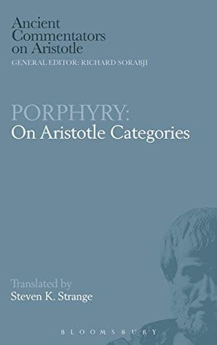 Cover of On Aristotle categories by Porphyry