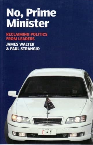 Cover of No, prime minister by James Walter