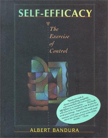 Cover of Self-efficacy by Albert Bandura