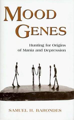 Cover of Mood genes by Samuel H. Barondes