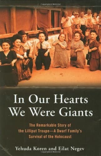 Cover of In our hearts we were giants by Yehudah Ḳoren