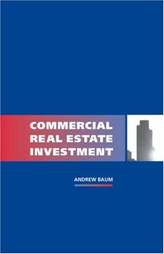 Cover of Commercial Real Estate Investment by Andrew Baum