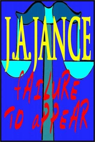Cover of Failure to appear by J. A. Jance