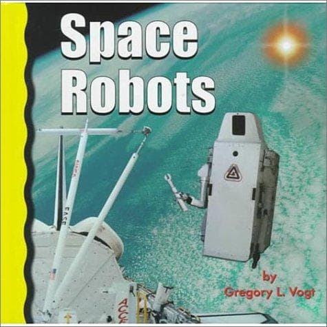 Cover of Space robots by Gregory Vogt