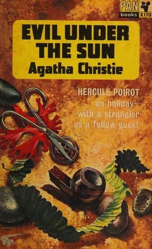 Cover of Evil Under the Sun by Agatha Christie