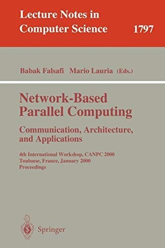 Cover of Network-based parallel computing by CANPC 2000 (2000 Toulouse, France)