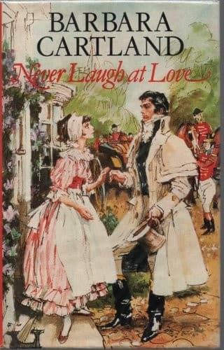 Cover of Never Laugh at Love by Barbara Cartland