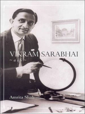 Cover of Vikram Sarabhai, a life by Amrita Shah
