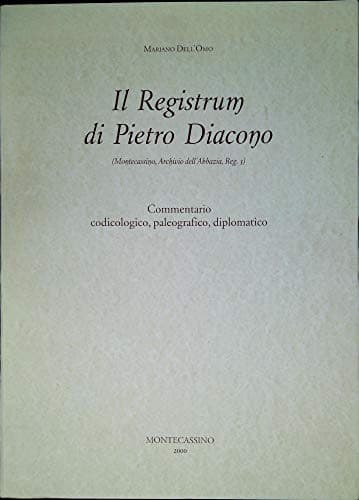 Cover of Registrum Petri Diaconi by Petrus Diaconus, of Monte Cassino