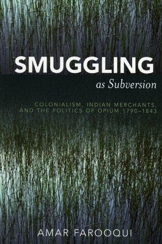 Cover of Smuggling as subversion by Amar Farooqui