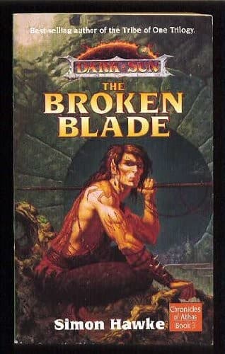 Cover of The Broken Blade by Simon Hawke