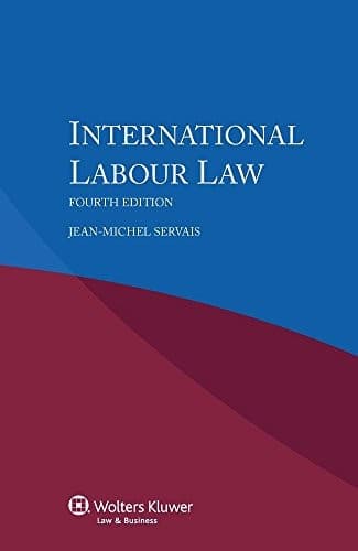 Cover of International labour law by Jean-Michel Servais