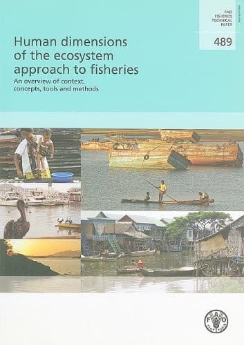 Cover of Human dimensions of the ecosystem approach to fisheries by Cassandra De Young