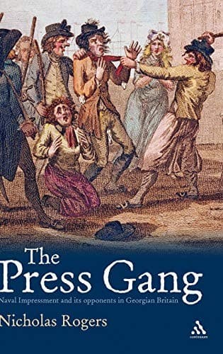Cover of The press gang by Nicholas Rogers