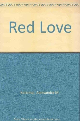 Cover of Red love by Alexandra Kollontai