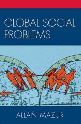 Cover of Global Social Problems by Allan Mazur