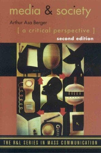 Cover of Media and Society by Arthur Asa Berger