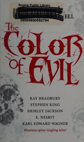 Cover of The Color of Evil by David G. Hartwell