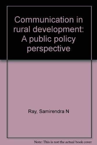Cover of Communication in rural development by Samirendra N. Ray