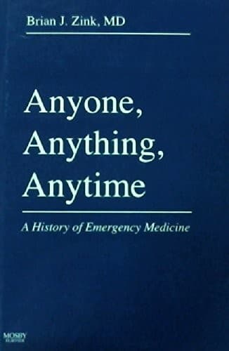 Cover of Anyone, anything, anytime by Brian J. Zink