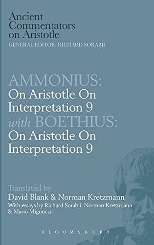 Cover of On Aristotle On interpretation 9 by Ammonius Hermiae